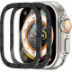 Titanium Alloy Frame Build in Tempered Glass for Apple Watch Ultra