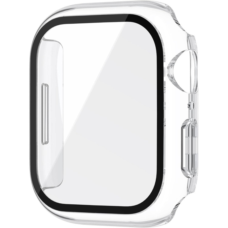 Apple Watch Hard PC Case with Tempered Glass Screen Protector