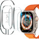 Tempered Glass Screen Protector with Auto-alignment Installation Frame For Apple Watch Ultra