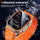 Waterproof Titanium Alloy Bumper with Build in Tempered Glass For  Apple Watch Ultra 2 / Ultra 49mm